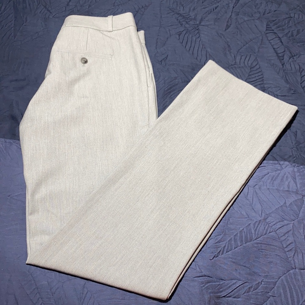 Banana Republic Light Beige Boot Cut Pants